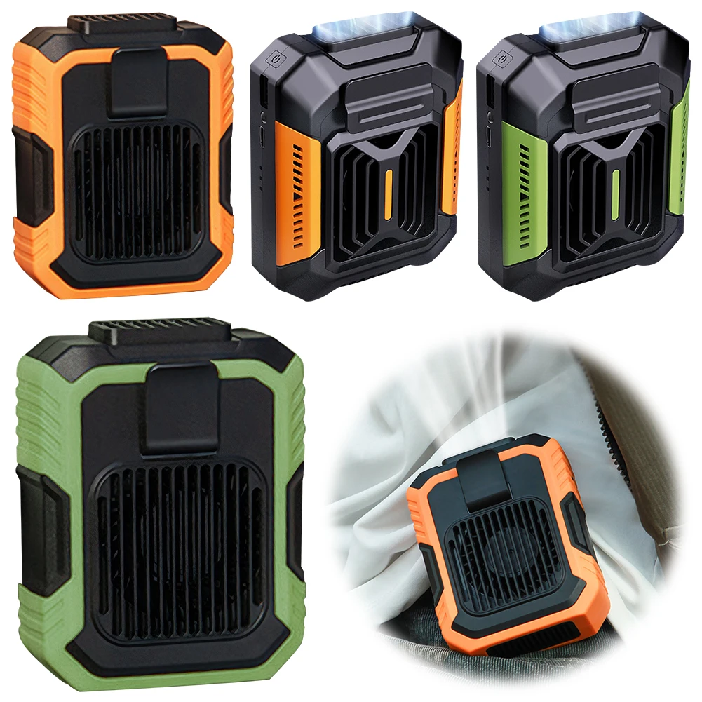 Waist Clip Fan 4000mAh Rechargeable Personal Belt Clip Fan Portable Power Bank Flashlight Outdoor Waist Mounted Fan for Outdoor
Waist Clip Fan 4000mAh Rechargeable Personal Belt Clip Fan Portable Power Bank Flashlight Outdoor Waist Mounted Fan for Outdoor