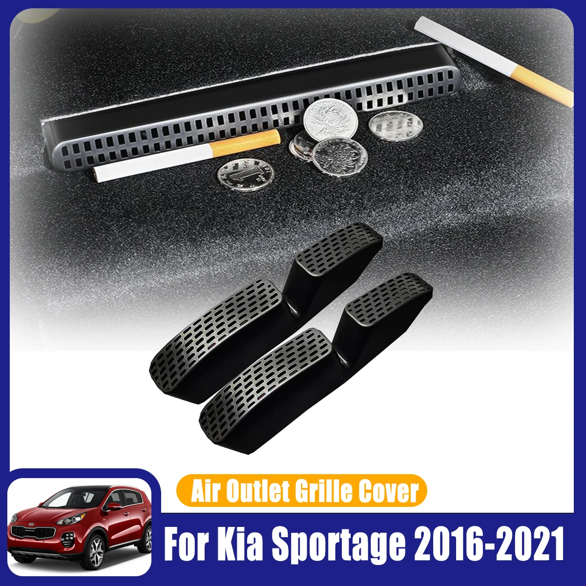 Air Vent Outlet Covers For Kia Sportage QL 2016-2021 2017 2018 2019 2020 Car Accessories Under-Seat Protectors Anti Debris Dust
Air Vent Outlet Covers For Kia Sportage QL 2016-2021 2017 2018 2019 2020 Car Accessories Under-Seat Protectors Anti Debris Dust