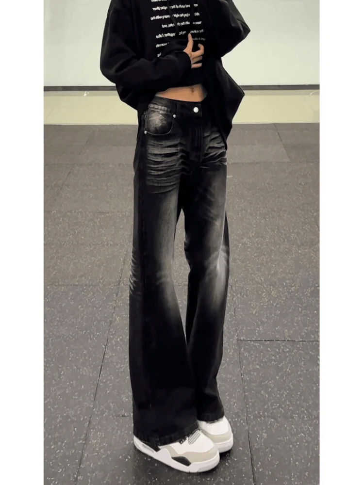 Мужские джинсы Slimming Black Washed Gradient Design для похудения, весна-осень, в стиле High Street Vibe, прямые брюки с эффектом потертости
Мужские джинсы Slimming Black Washed Gradient Design для похудения, весна-осень, в стиле High Street Vibe, прямые брюки с эффектом потертости