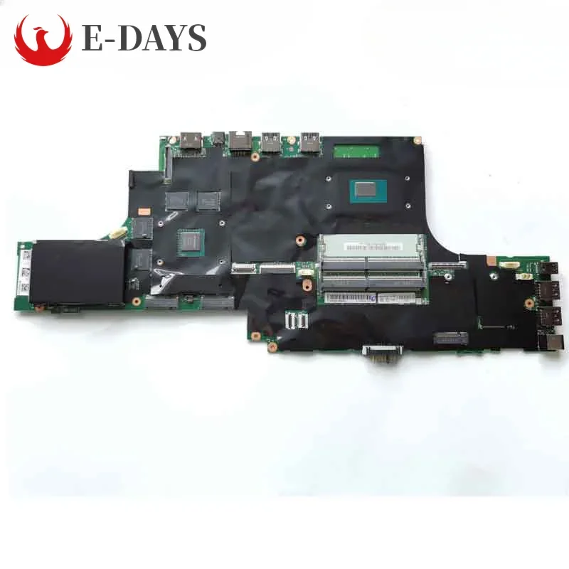 Материнская плата для ноутбука Lenovo Thinkpad P50 01AY360 с процессором I7-6700HQ M1000M, 100% протестировано, ОК
Материнская плата для ноутбука Lenovo Thinkpad P50 01AY360 с процессором I7-6700HQ M1000M, 100% протестировано, ОК