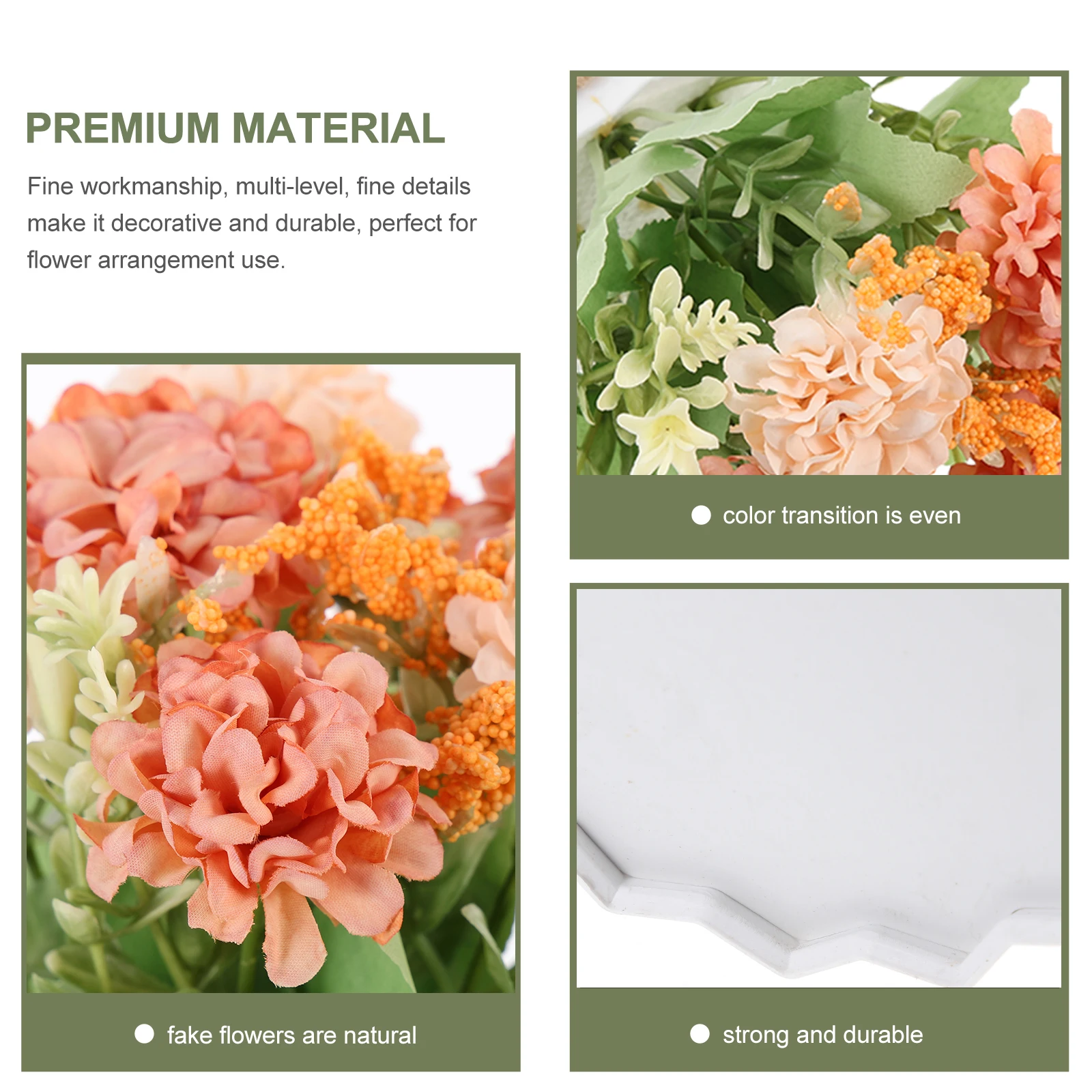 Artificial Flowers Wedding Centerpiece Realistic Fake Bouquet Decor Rustic Farmhouse Style Home Decor Versatile Flower
Artificial Flowers Wedding Centerpiece Realistic Fake Bouquet Decor Rustic Farmhouse Style Home Decor Versatile Flower