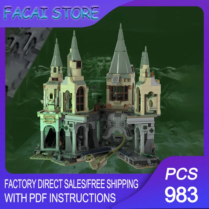 Moc Building Bricks Modular HP-Secret Chamber-Alternate Build Of 76389 Technology Blocks Christmas DIY Toy Construction Gifts
Moc Building Bricks Modular HP-Secret Chamber-Alternate Build Of 76389 Technology Blocks Christmas DIY Toy Construction Gifts
