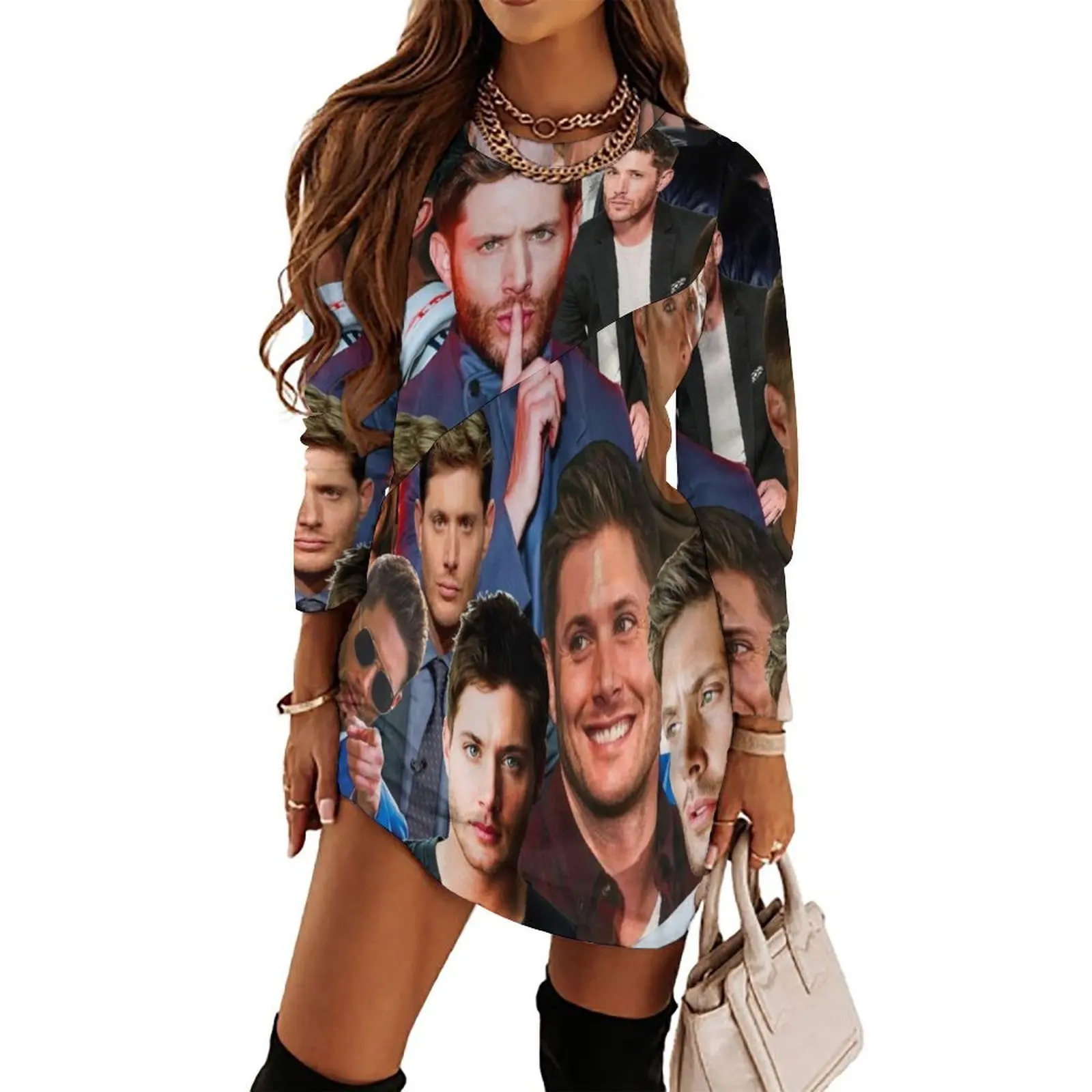 Jensen Ackles Photo Collage Long Sleeved Dress Female clothing dresses for woman 2024
Jensen Ackles Photo Collage Long Sleeved Dress Female clothing dresses for woman 2024