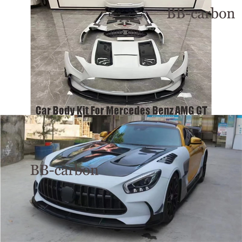 Комплект для кузова Mercedes Benz AMG GT, сплиттер для переднего и заднего бампера из углеродного волокна, боковая юбка, брызговик, спойлер, крышка
Комплект для кузова Mercedes Benz AMG GT, сплиттер для переднего и заднего бампера из углеродного волокна, боковая юбка, брызговик, спойлер, крышка