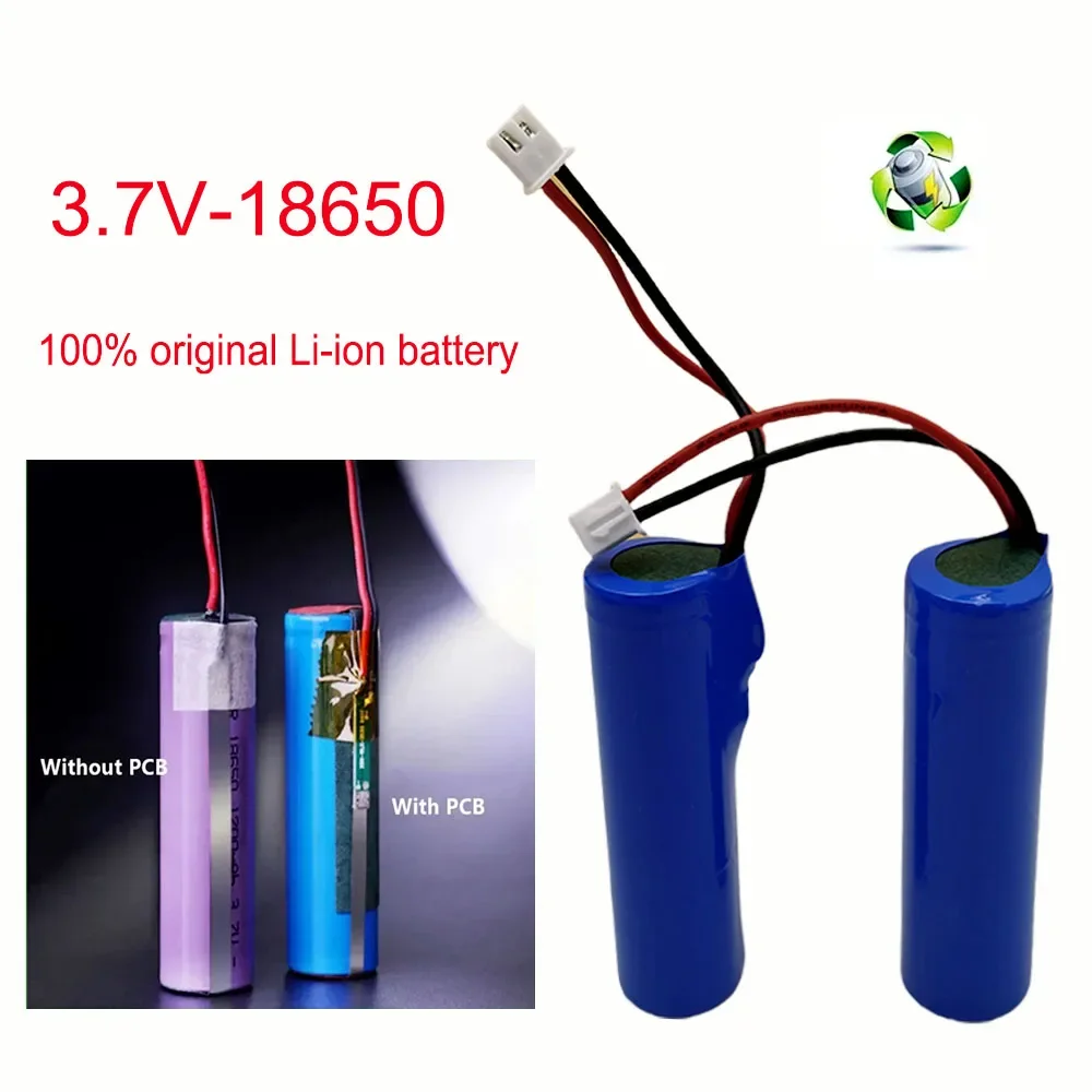 3.7V 18650 3500mah Li-ion Battery XH2.54-2P Plug for Flashlight Bluetooth Speaker Hair Clipper Led Light Toy Car PCB Protection 
3.7V 18650 3500mah Li-ion Battery XH2.54-2P Plug for Flashlight Bluetooth Speaker Hair Clipper Led Light Toy Car PCB Protection