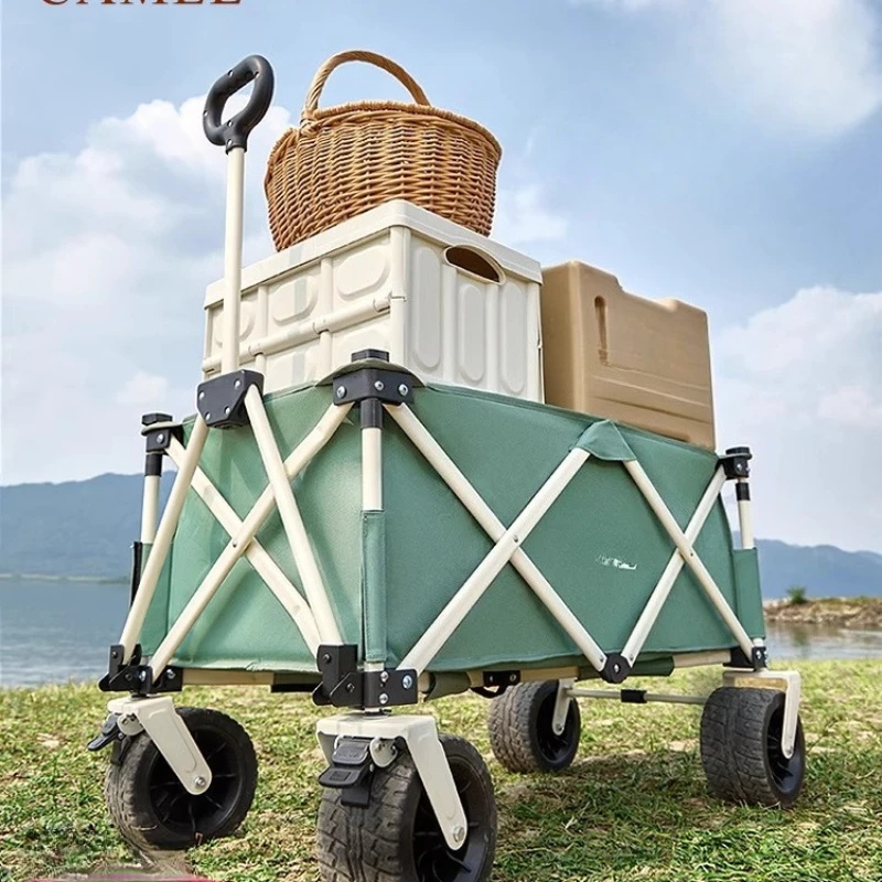 Green camper Large capacity gathering Camp car Outdoor picnic trolley Pull cart Children can lie down 
Green camper Large capacity gathering Camp car Outdoor picnic trolley Pull cart Children can lie down