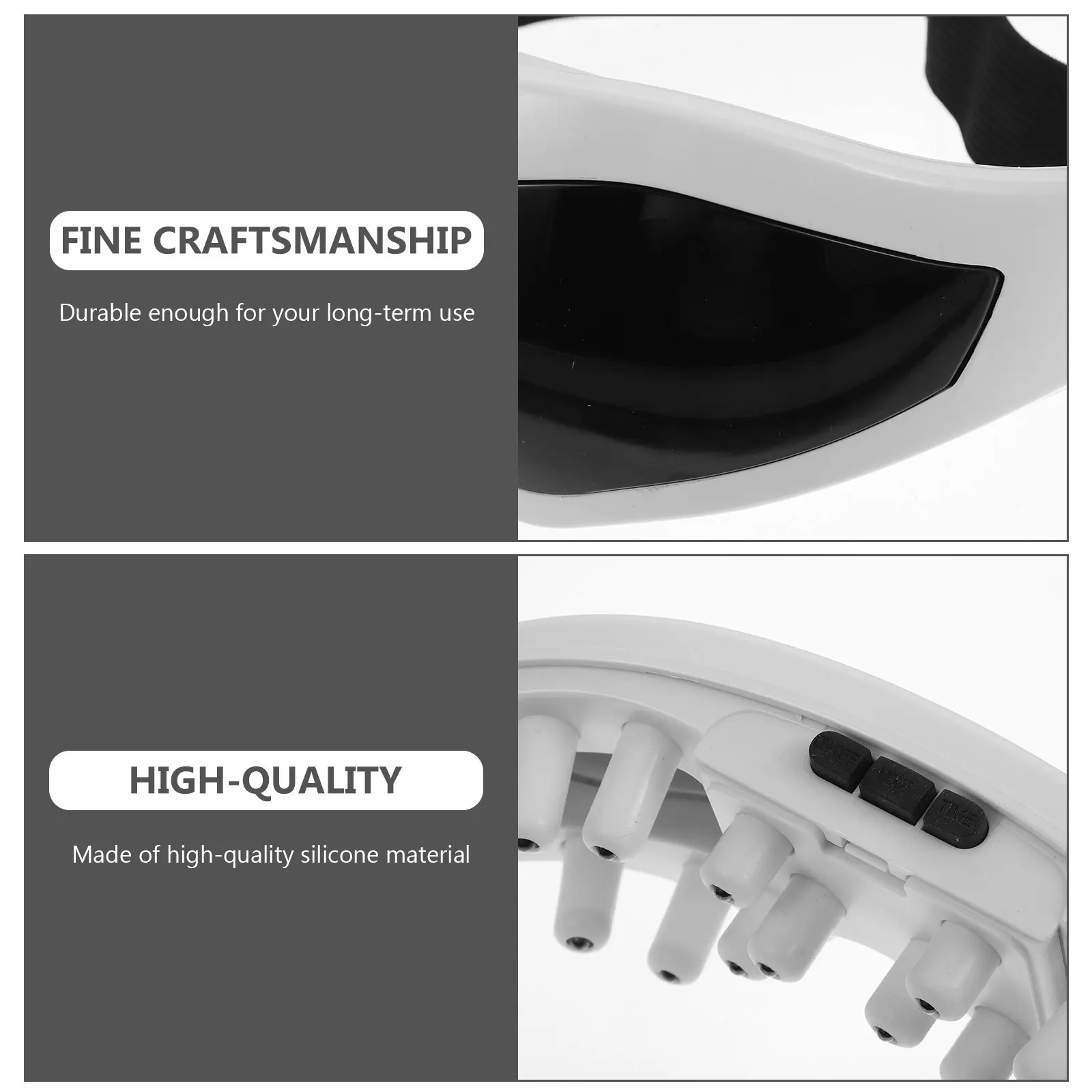 1 шт. Массажер для глаз черного цвета, портативное устройство для массажа глаз с USB-зарядкой, для снятия усталости, с многочастотной вибрацией и функцией подогрева.
1 шт. Массажер для глаз черного цвета, портативное устройство для массажа глаз с USB-зарядкой, для снятия усталости, с многочастотной вибрацией и функцией подогрева.