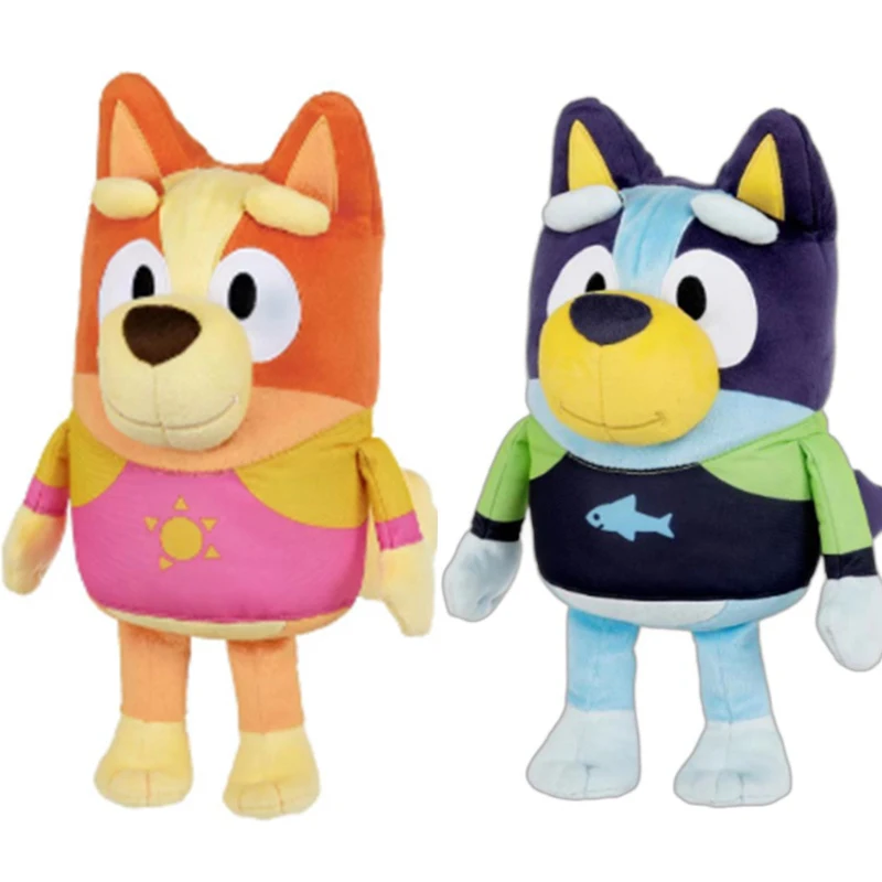 Новинка, говорящая плюшевая кукла Bluey в стиле бинго, мультяшное милое животное, поет, Спящая игрушка, рождественские подарки для детей
Новинка, говорящая плюшевая кукла Bluey в стиле бинго, мультяшное милое животное, поет, Спящая игрушка, рождественские подарки для детей