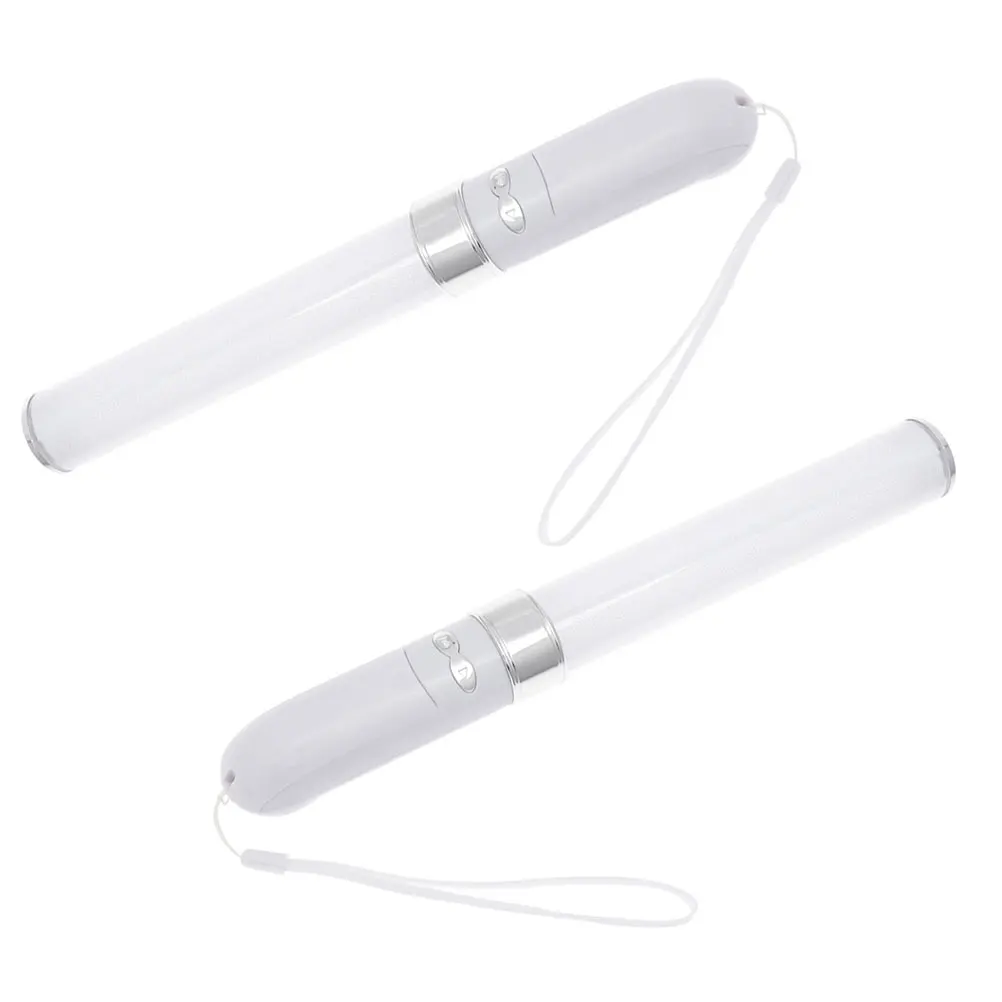 2Pcs LED Glow Sticks Reusable White Concert Supplies Party Favors Performance Props Luminous Sticks Music Fans Activity Cheering
2Pcs LED Glow Sticks Reusable White Concert Supplies Party Favors Performance Props Luminous Sticks Music Fans Activity Cheering
