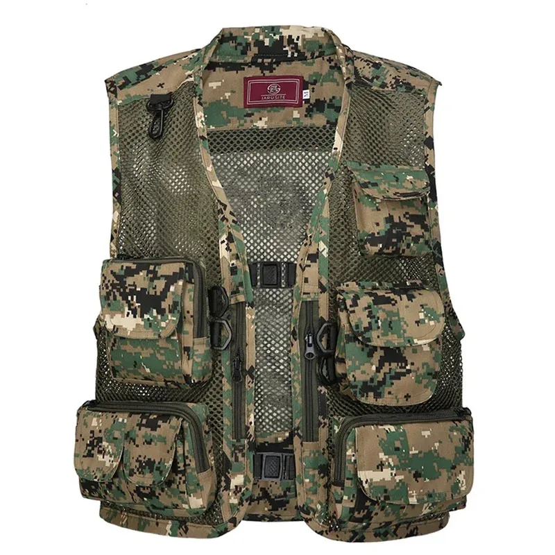 New Fishing Photography Vest Summer Multi Pockets Mesh Jackets Waterproof Quick Dry Waistcoat Detachable Outdoor Jacket Vest
New Fishing Photography Vest Summer Multi Pockets Mesh Jackets Waterproof Quick Dry Waistcoat Detachable Outdoor Jacket Vest