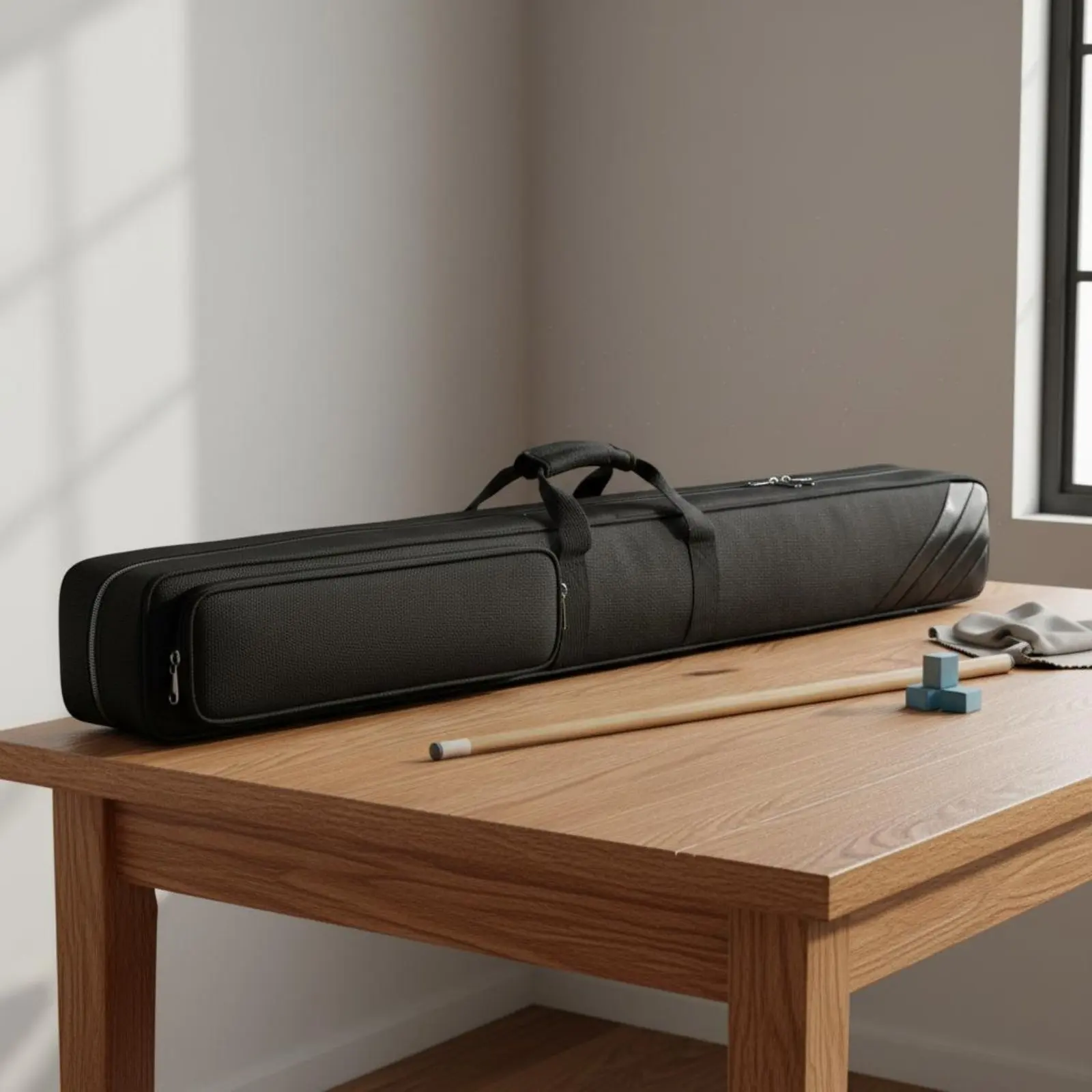 Портативный чехол для кия 3/4 и 1/2 секции, водонепроницаемый, прочный, для хранения снукерных киев, спортивный аксессуар для путешествий
Портативный чехол для кия 3/4 и 1/2 секции, водонепроницаемый, прочный, для хранения снукерных киев, спортивный аксессуар для путешествий