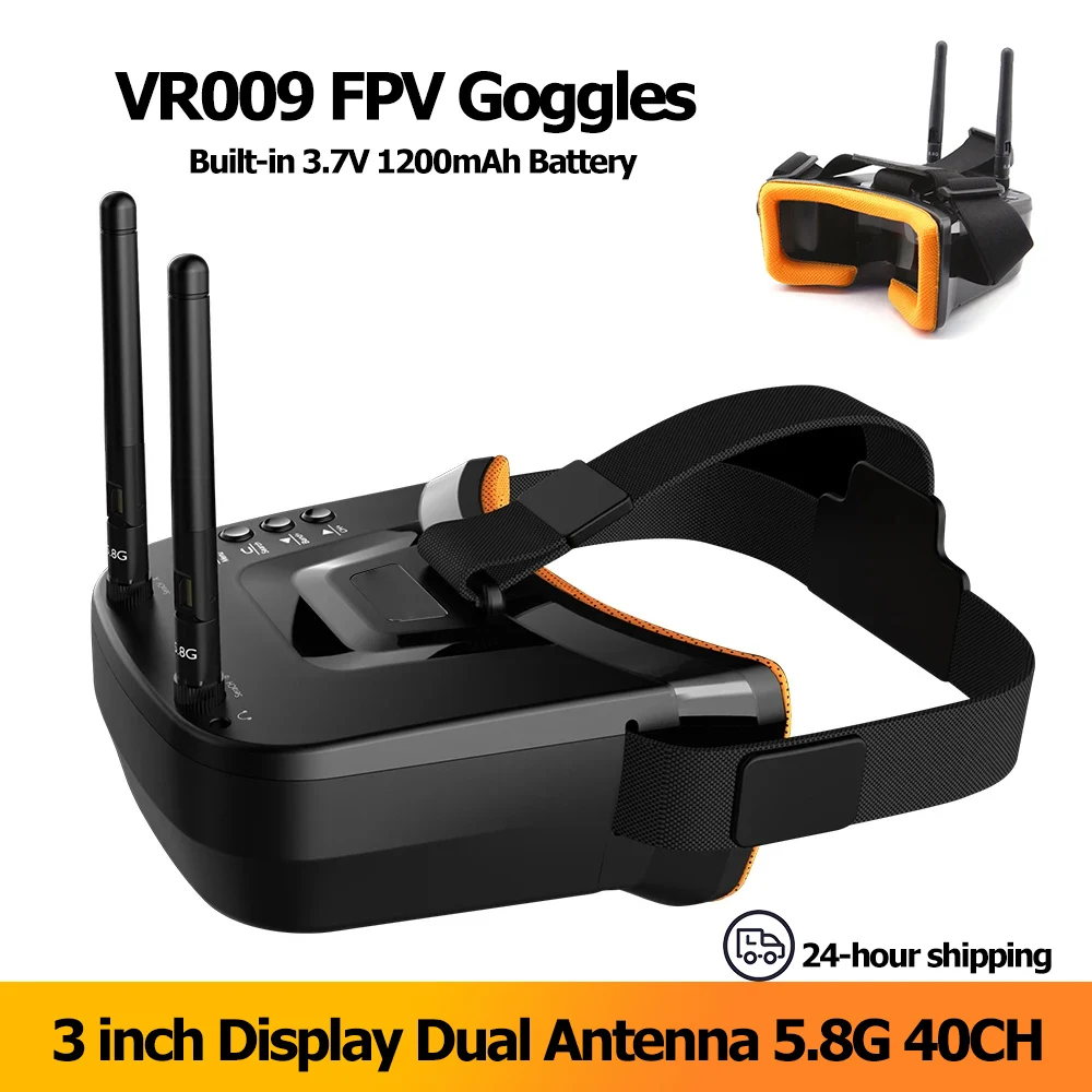 Очки для квадрокоптера FPV VR009 5,8G 40CH с автоматическим поиском двойных антенн 3,0 дюйма 480*320 ЖК-экран Встроенный аккумулятор для деталей радиоуправления
Очки для квадрокоптера FPV VR009 5,8G 40CH с автоматическим поиском двойных антенн 3,0 дюйма 480*320 ЖК-экран Встроенный аккумулятор для деталей радиоуправления