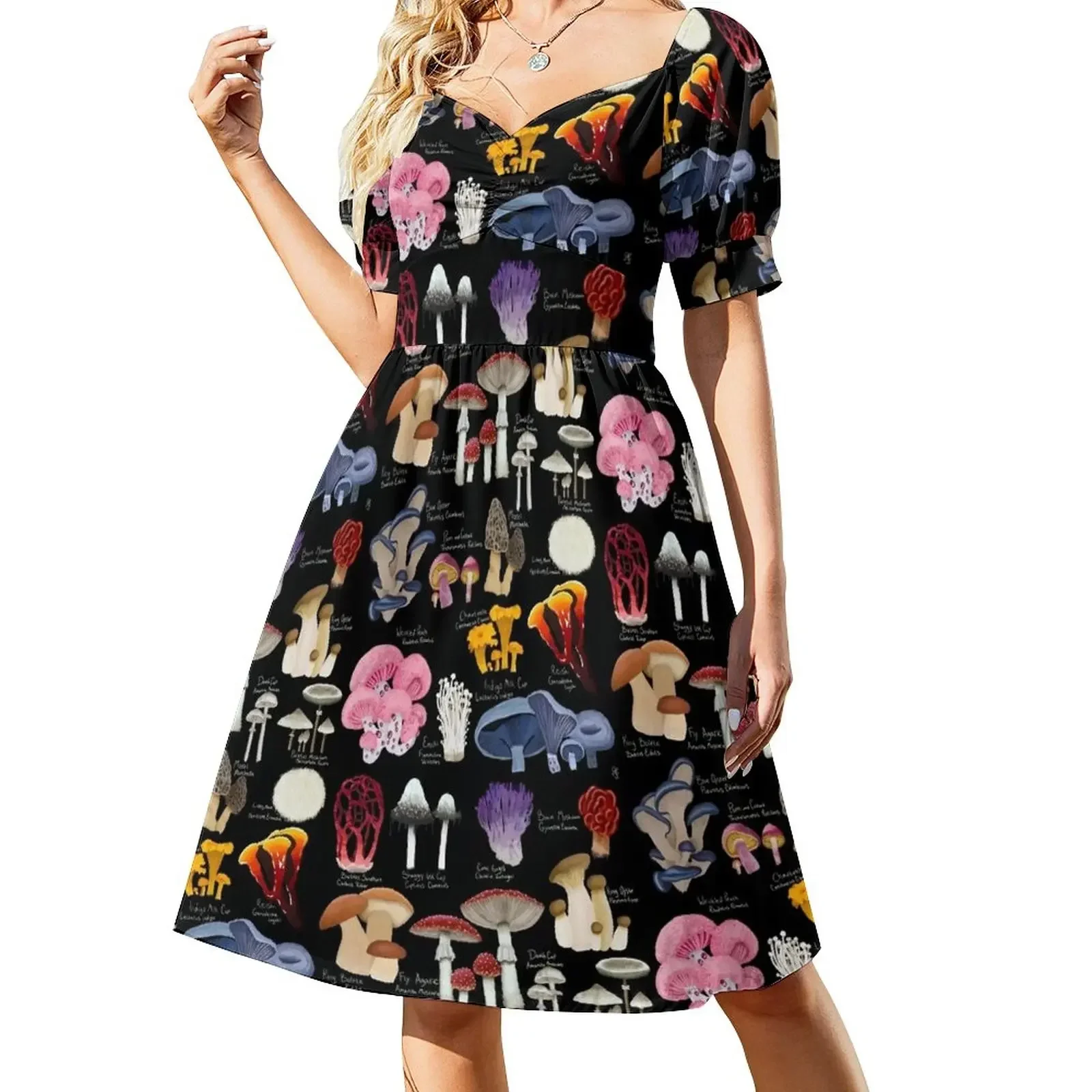 Mush love Short-Sleeved Dress womens dress long sleeve dresses elegant women's sets Dress
Mush love Short-Sleeved Dress womens dress long sleeve dresses elegant women's sets Dress