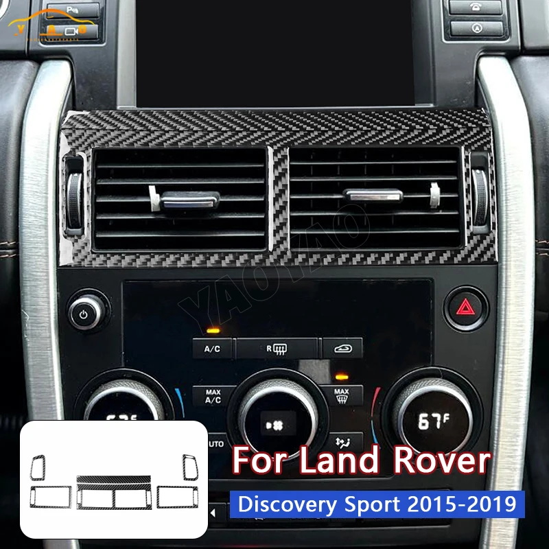 Styling Accessories For Land Rover Discovery Sport 2015-2019 Carbon Fiber Material Central Air Outlet Stickers
Styling Accessories For Land Rover Discovery Sport 2015-2019 Carbon Fiber Material Central Air Outlet Stickers