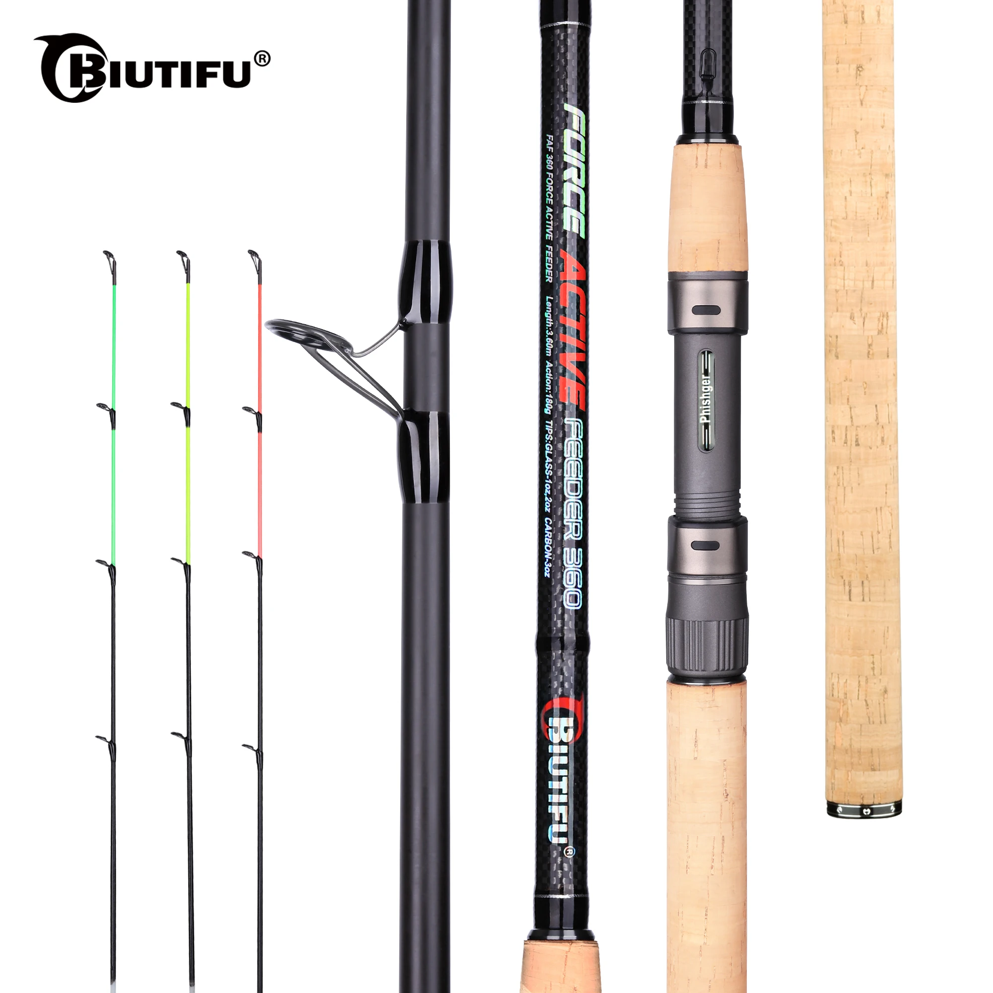 BIUTIFU Карповая кормушка Удочки 3,0 м 3,6 м 3,9 м 3 насадки Вес литья 120 г 150 г 200 г Спиннинговая удочка из углеродного волокна Пресноводное море
BIUTIFU Карповая кормушка Удочки 3,0 м 3,6 м 3,9 м 3 насадки Вес литья 120 г 150 г 200 г Спиннинговая удочка из углеродного волокна Пресноводное море