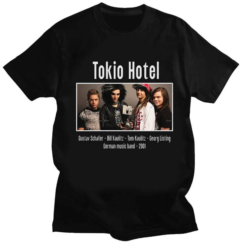Band Tokio Hotell Women Men Tshirt Summer Fashion Tee Shirt Girl and Boy Clothing Breathable Short Sleeve Streetwear Tee Tops
Band Tokio Hotell Women Men Tshirt Summer Fashion Tee Shirt Girl and Boy Clothing Breathable Short Sleeve Streetwear Tee Tops