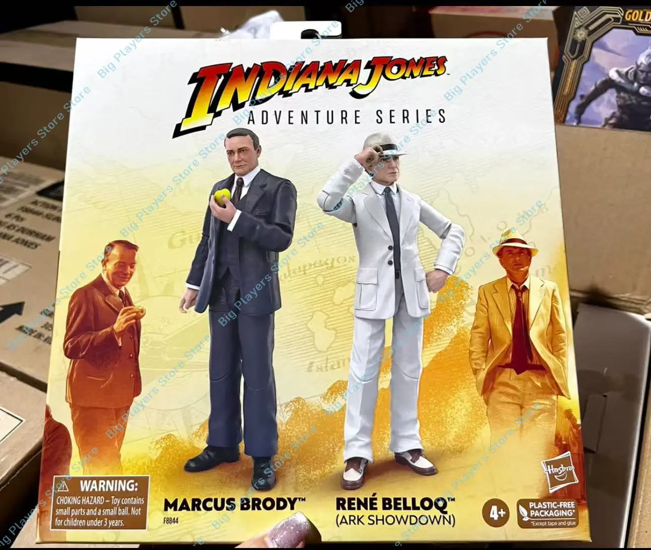 Hasbro Indiana Jones Raiders of Lost Ark Marcos Brody Renébelock
Hasbro Indiana Jones Raiders of Lost Ark Marcos Brody Renébelock
