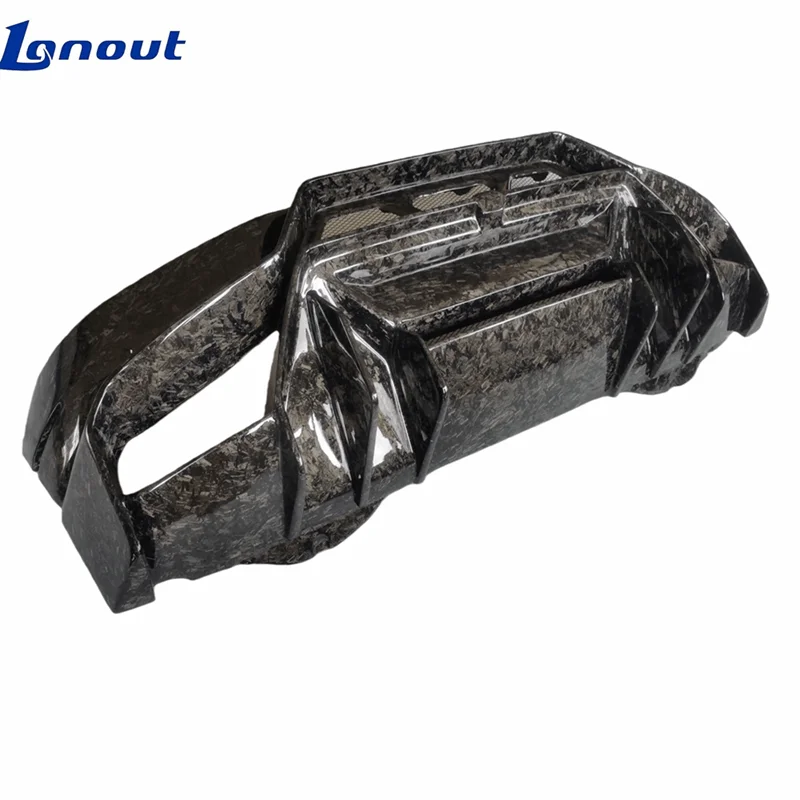 High Performance V-style Forged Dry Carbon Fiber Rear Bumper for Lamborghini LP580 LP610 EVO Retrofitting and Upgrading
High Performance V-style Forged Dry Carbon Fiber Rear Bumper for Lamborghini LP580 LP610 EVO Retrofitting and Upgrading