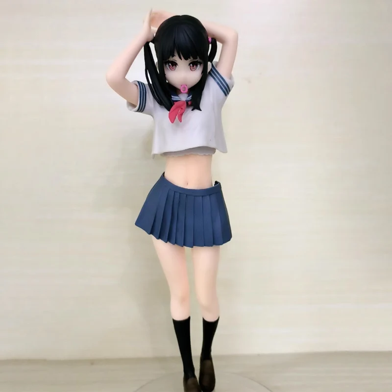 28cm Anime Figures In The Middle Of A Sailor Suit Kawaii Youth Sexy Girl Action Figure Adult Doll Pvc Model Desk Collection Toys
28cm Anime Figures In The Middle Of A Sailor Suit Kawaii Youth Sexy Girl Action Figure Adult Doll Pvc Model Desk Collection Toys