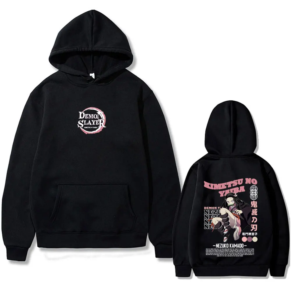 Anime Demon Slayer Kamado Nezuko Hoodie Men's Women's Clothing Manga Lovers Pullover Unsiex Hip Hop Oversized Hoodies Streetwear
Anime Demon Slayer Kamado Nezuko Hoodie Men's Women's Clothing Manga Lovers Pullover Unsiex Hip Hop Oversized Hoodies Streetwear