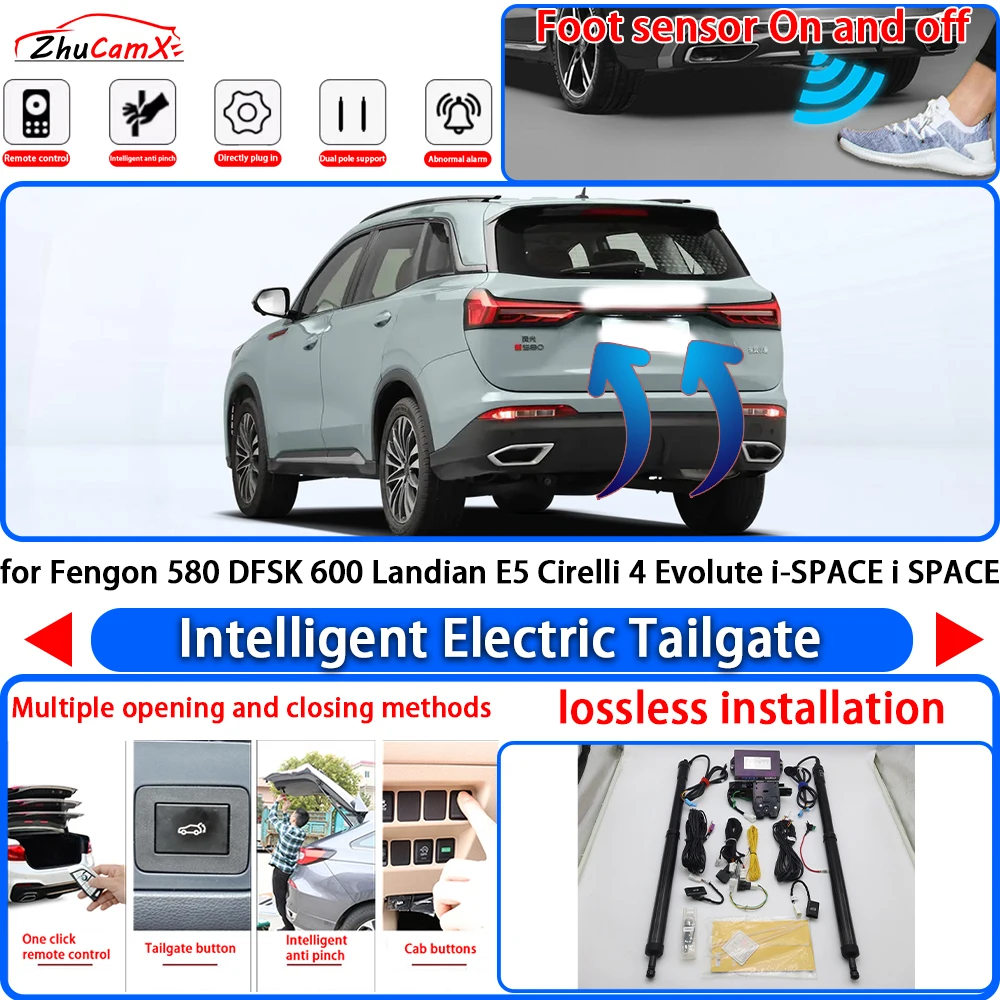 for Fengon 580 DFSK 600 Landian E5 Cirelli 4 Evolute i-SPACE i SPACE OEM Power Liftgate Electric Suction Tailgate Tail Gate Lift
for Fengon 580 DFSK 600 Landian E5 Cirelli 4 Evolute i-SPACE i SPACE OEM Power Liftgate Electric Suction Tailgate Tail Gate Lift