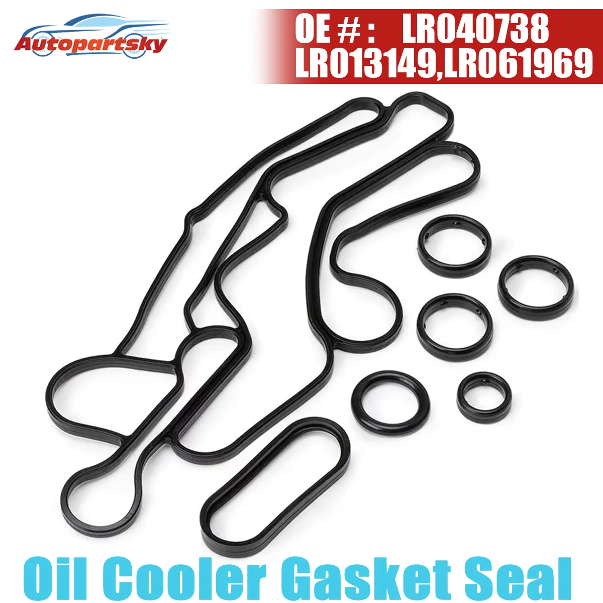 Full Set Engine Oil Cooler Gasket Seal For Land Rover Discovery For Range Rover Sport Repair LR040738 LR013149 LR061969 LR013162
Full Set Engine Oil Cooler Gasket Seal For Land Rover Discovery For Range Rover Sport Repair LR040738 LR013149 LR061969 LR013162