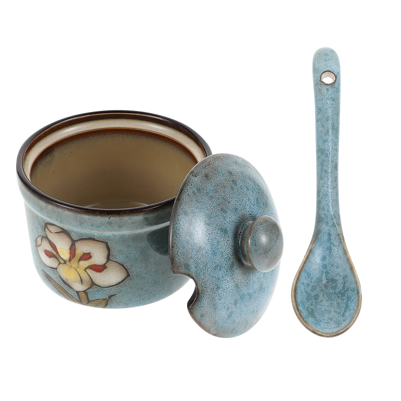 1Set Seasoning Jar Retro Ceramic Spice Canister Condiment Box Kitchen Storage Holder Multi-Function Spice Jar Condiment Box
1Set Seasoning Jar Retro Ceramic Spice Canister Condiment Box Kitchen Storage Holder Multi-Function Spice Jar Condiment Box