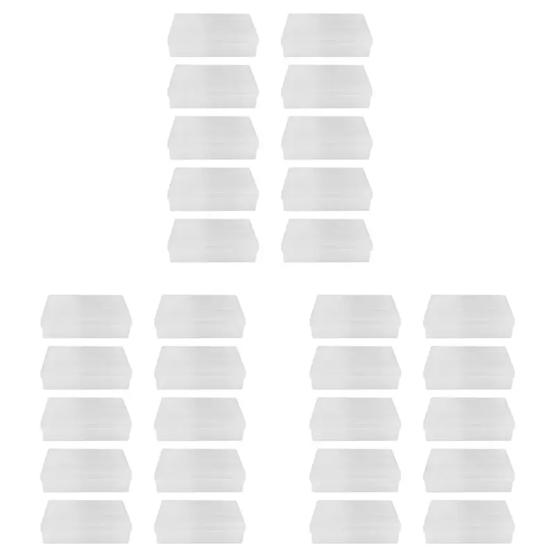 A74E-30Pcs Playing Card Box Trading Card Case Card Storage Organizer Clear Card Case Plastic Storage Box For Gaming Cards
A74E-30Pcs Playing Card Box Trading Card Case Card Storage Organizer Clear Card Case Plastic Storage Box For Gaming Cards