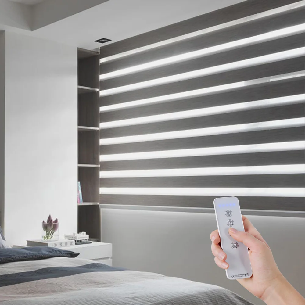 Умный дом, индивидуальный размер, оконная занавеска, рулонная ткань, мансарь, моторизованный ПВХ, современные венецианские жалюзи в виде зебры
Умный дом, индивидуальный размер, оконная занавеска, рулонная ткань, мансарь, моторизованный ПВХ, современные венецианские жалюзи в виде зебры