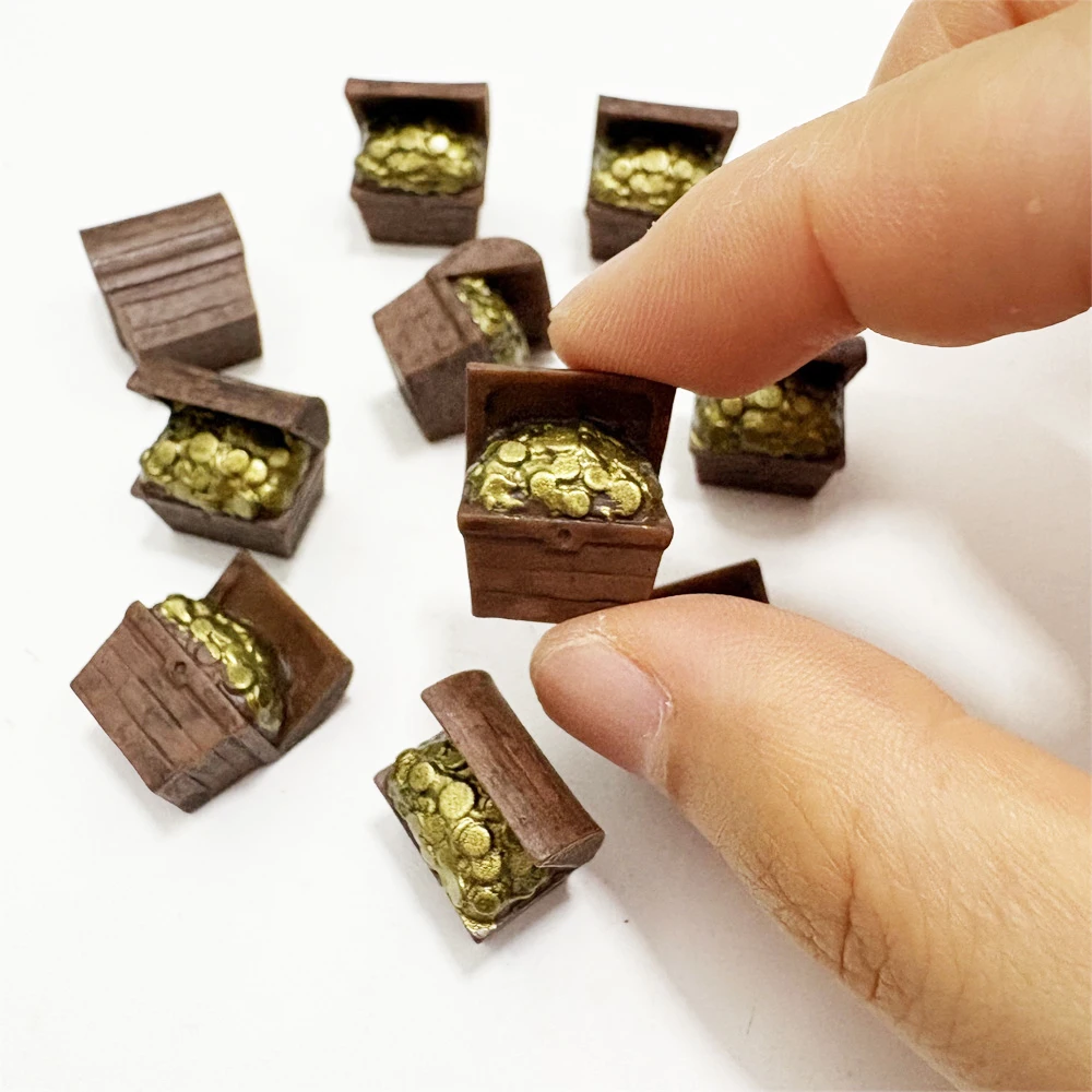 30 Pieces Resin 13*15mm Treasure Chest Chess For Dungeons & Dragons/Warhammer Board Game DTY Parts
30 Pieces Resin 13*15mm Treasure Chest Chess For Dungeons & Dragons/Warhammer Board Game DTY Parts