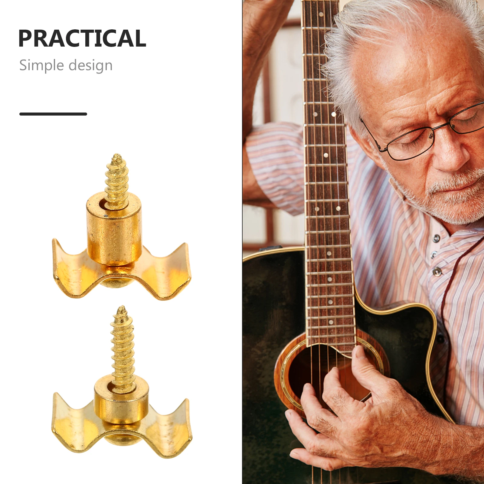 4 Sets String Buckle Electric Guitar Accessories Retainer Part Component Metal Parts
4 Sets String Buckle Electric Guitar Accessories Retainer Part Component Metal Parts