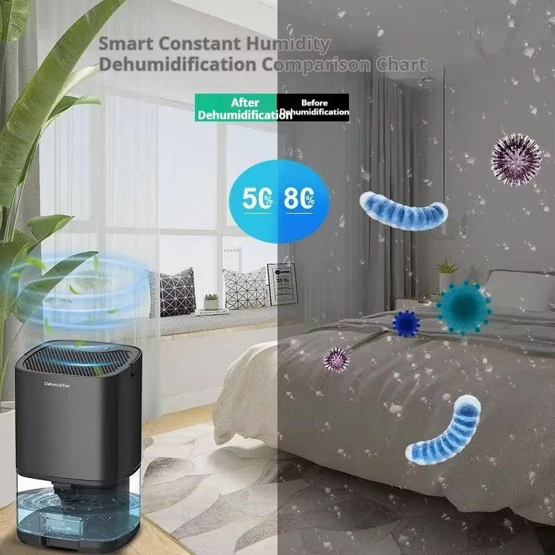 Homefish Portable Mute Air Dehumidifier Moisture Absorber Home Bedroom Office Kitchen Air Dryer Deodorizer Machine EU/US Plug
Homefish Portable Mute Air Dehumidifier Moisture Absorber Home Bedroom Office Kitchen Air Dryer Deodorizer Machine EU/US Plug