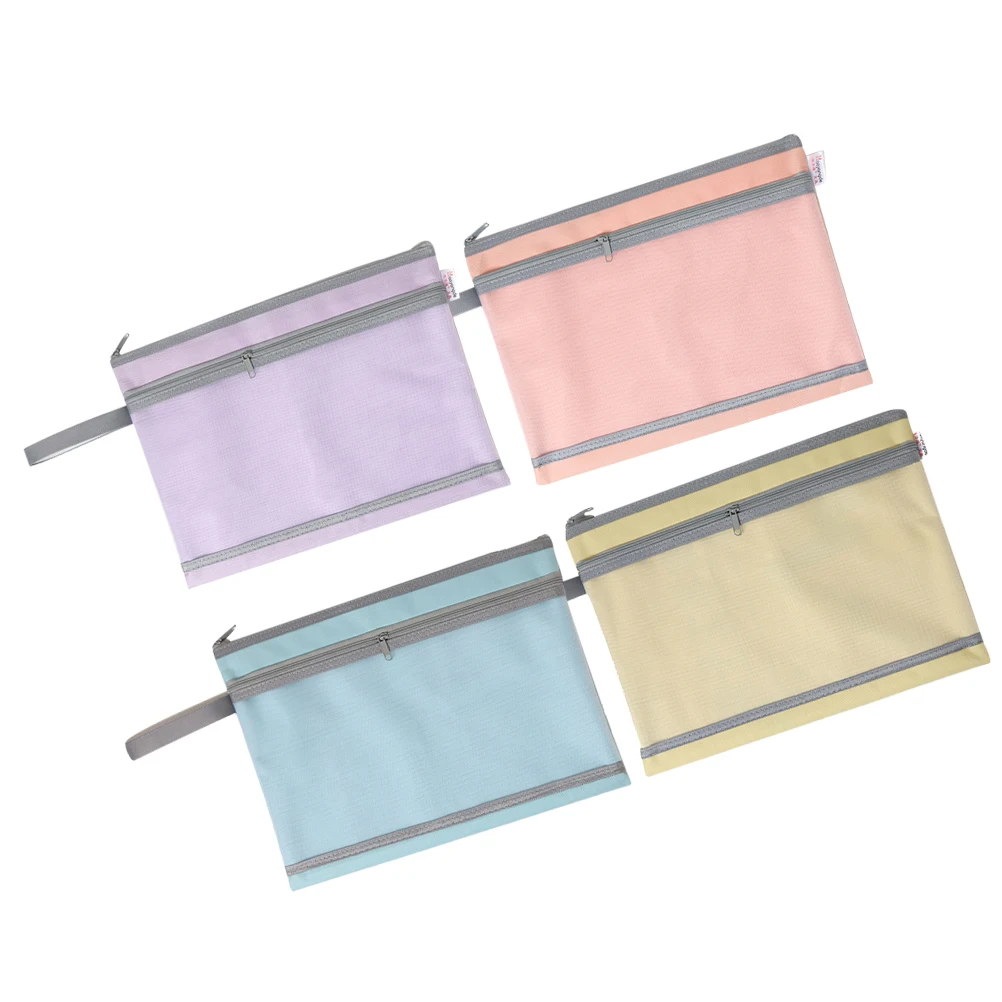 4 Pcs A4 Transparent Zipper File Bags Large Capacity Document Storage Organizer Students Office Home Folder Container
4 Pcs A4 Transparent Zipper File Bags Large Capacity Document Storage Organizer Students Office Home Folder Container
