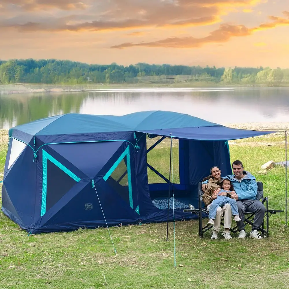 4 6 8 Person Instant Pop Up Cabin Tent, Easy 60 Second Setup, Weather Resistant Camping Family Hub Tent with Rain Fly and Carry
4 6 8 Person Instant Pop Up Cabin Tent, Easy 60 Second Setup, Weather Resistant Camping Family Hub Tent with Rain Fly and Carry