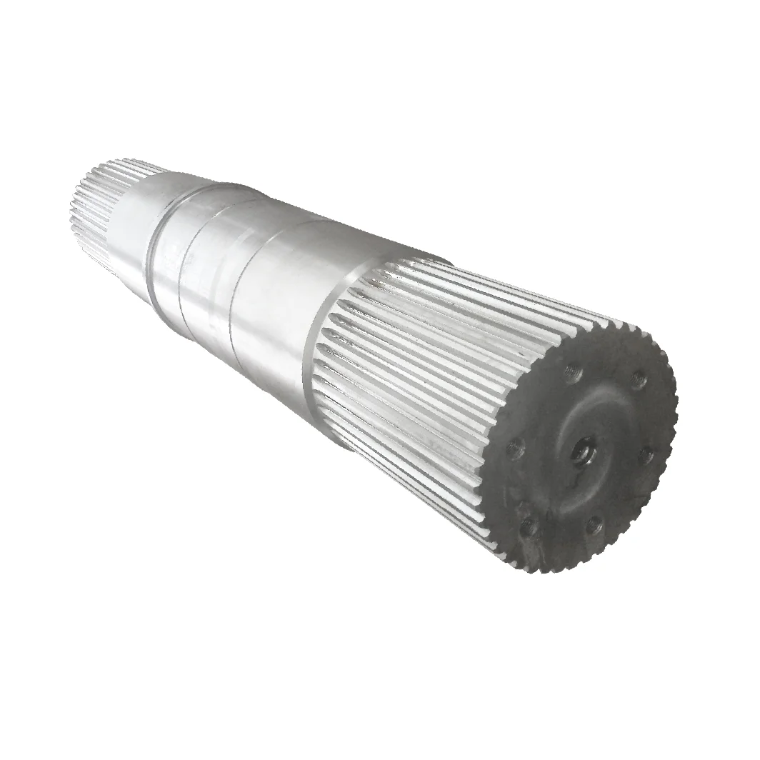 CNC Machining Large Long Hard Chrome Forging Steel 4140 Transmission Main Spur Gear Shaft Large Spline Gear Shaft
CNC Machining Large Long Hard Chrome Forging Steel 4140 Transmission Main Spur Gear Shaft Large Spline Gear Shaft