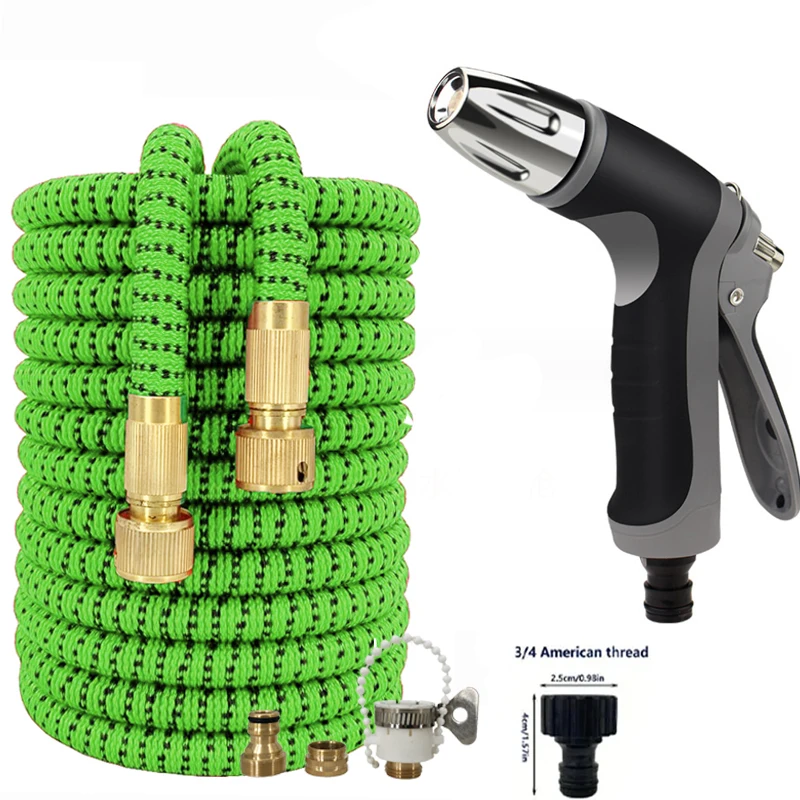 Expandable Magic Garden Hose High-Pressure Adjustable Water Gun for Car Wash Home Garden Watering Various Sizes Available
Expandable Magic Garden Hose High-Pressure Adjustable Water Gun for Car Wash Home Garden Watering Various Sizes Available