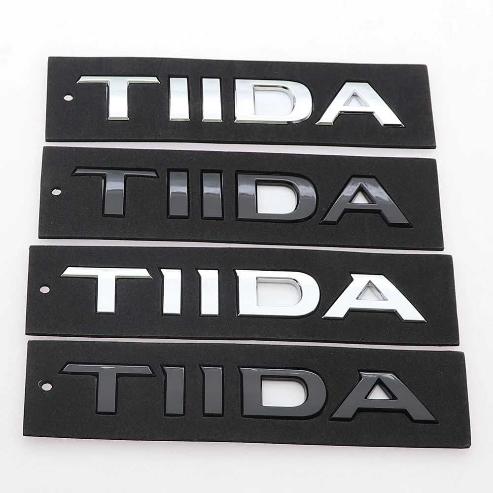 1PC 3D ABS TIIDA Car Letter Logo Sticker Tail Bumper Badge Auto Rear Trunk Emblem Styling Accessories RC
1PC 3D ABS TIIDA Car Letter Logo Sticker Tail Bumper Badge Auto Rear Trunk Emblem Styling Accessories RC