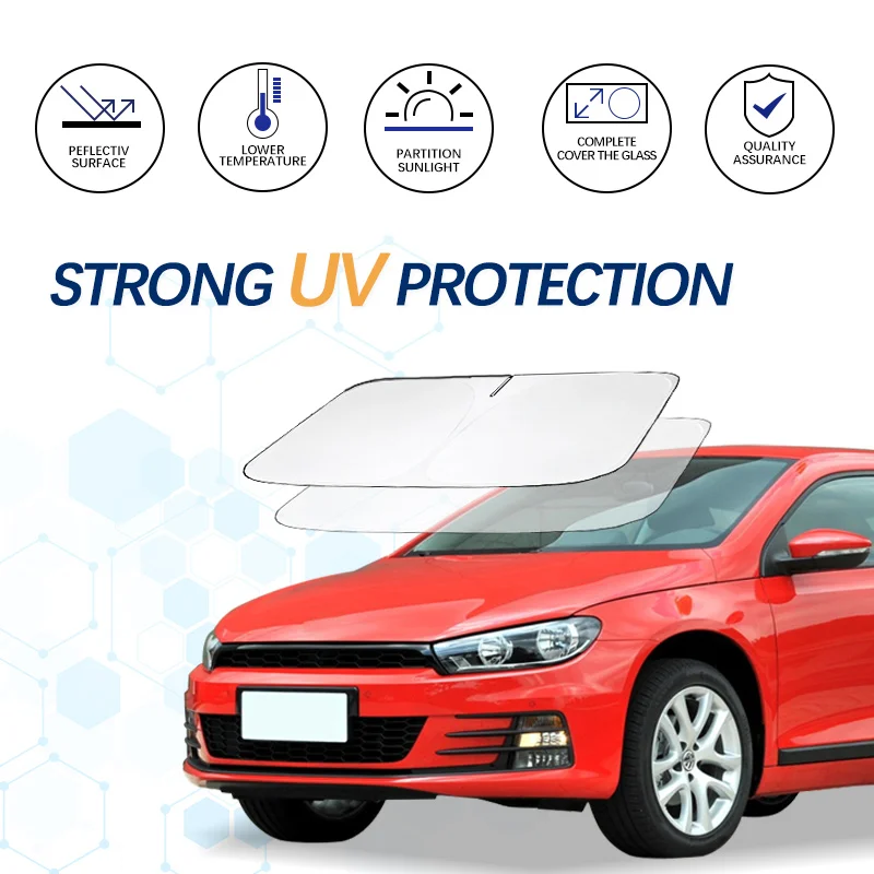 Car Windshield Sun Shade For Volkswagen Scirocco Sunshade Summer Visor Protector Foldable Blocks UV Rays Protection Accessories
Car Windshield Sun Shade For Volkswagen Scirocco Sunshade Summer Visor Protector Foldable Blocks UV Rays Protection Accessories