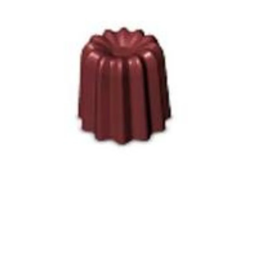 Chocolate Mold Canelle Bordelais for baking, food-grade silicone, ivory, flexible and non-stick with precise detail
Chocolate Mold Canelle Bordelais for baking, food-grade silicone, ivory, flexible and non-stick with precise detail