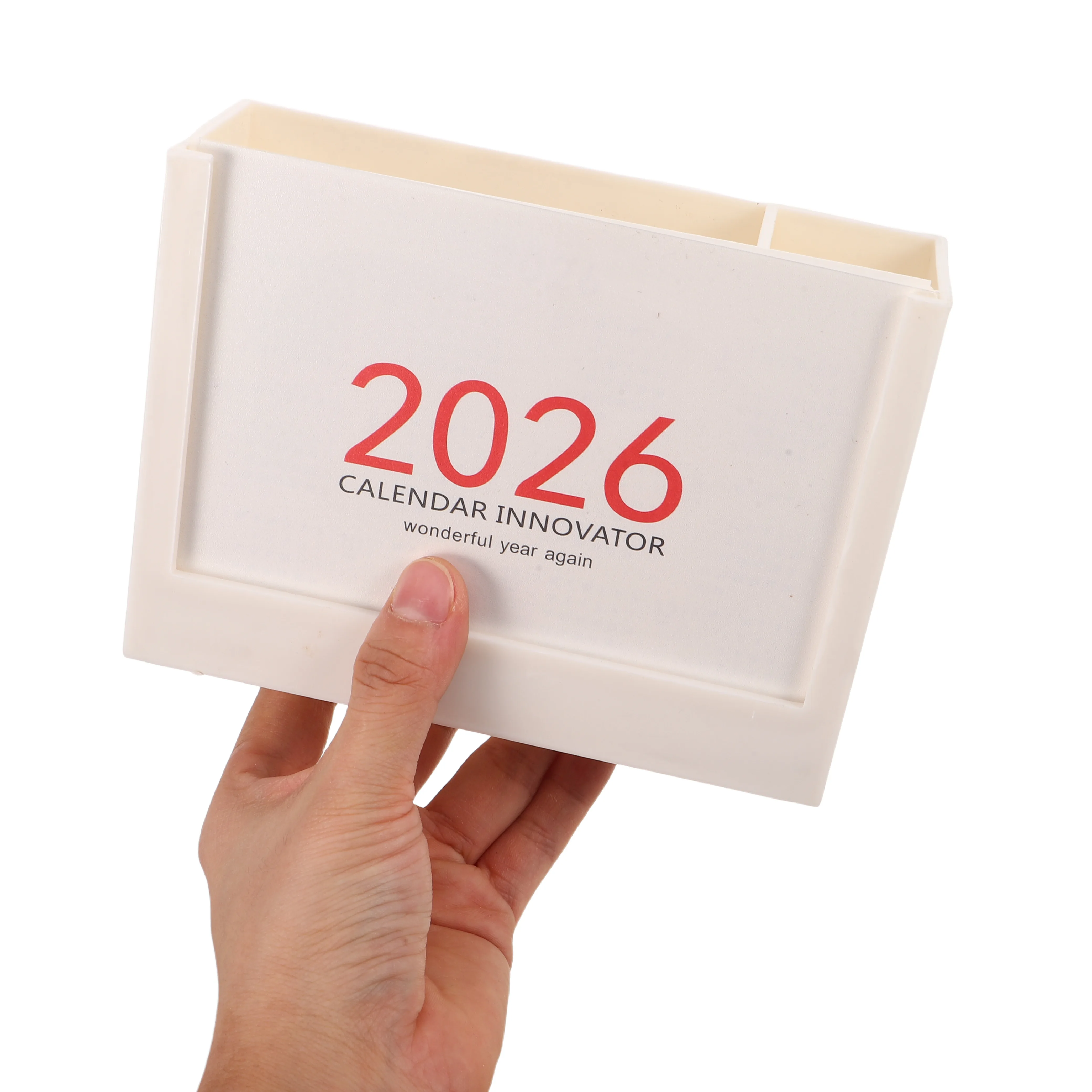 Retro Tabletop Calendar with Pen Holder Desk Organizer Multi-Functional Stationery Storage Cup for Office School Desktop Display
Retro Tabletop Calendar with Pen Holder Desk Organizer Multi-Functional Stationery Storage Cup for Office School Desktop Display