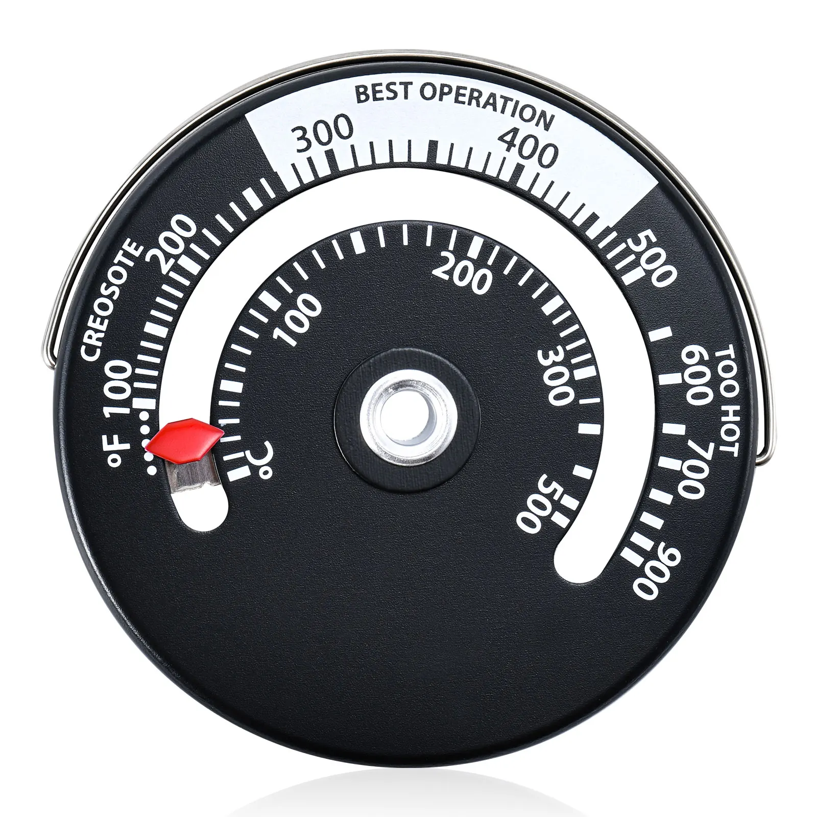 Goture Thermometer Woodstove Pellet Stove Burn Indicator Heater Temperature Gauge Woodburner Stove Pipe Fan Thermometer
Goture Thermometer Woodstove Pellet Stove Burn Indicator Heater Temperature Gauge Woodburner Stove Pipe Fan Thermometer