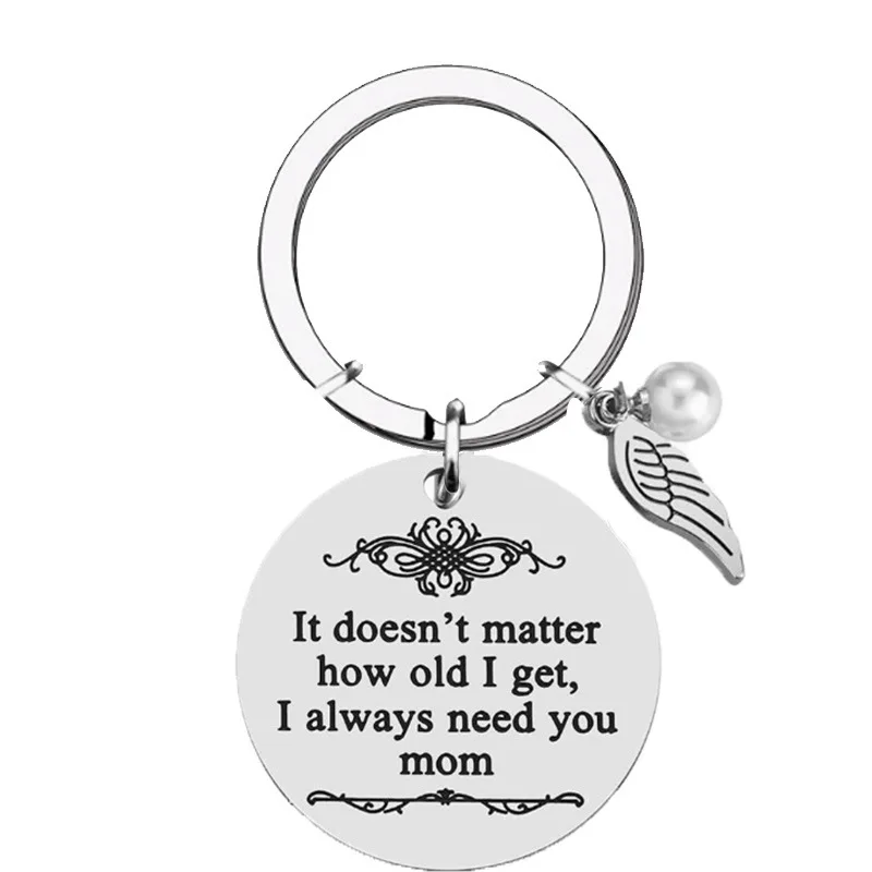 New Hot Stainless Steel Mother's Day Gifts From Daughter Son for Mom Birthday Valentine's Day Gifts Mom Keychain Mother Keyring
New Hot Stainless Steel Mother's Day Gifts From Daughter Son for Mom Birthday Valentine's Day Gifts Mom Keychain Mother Keyring