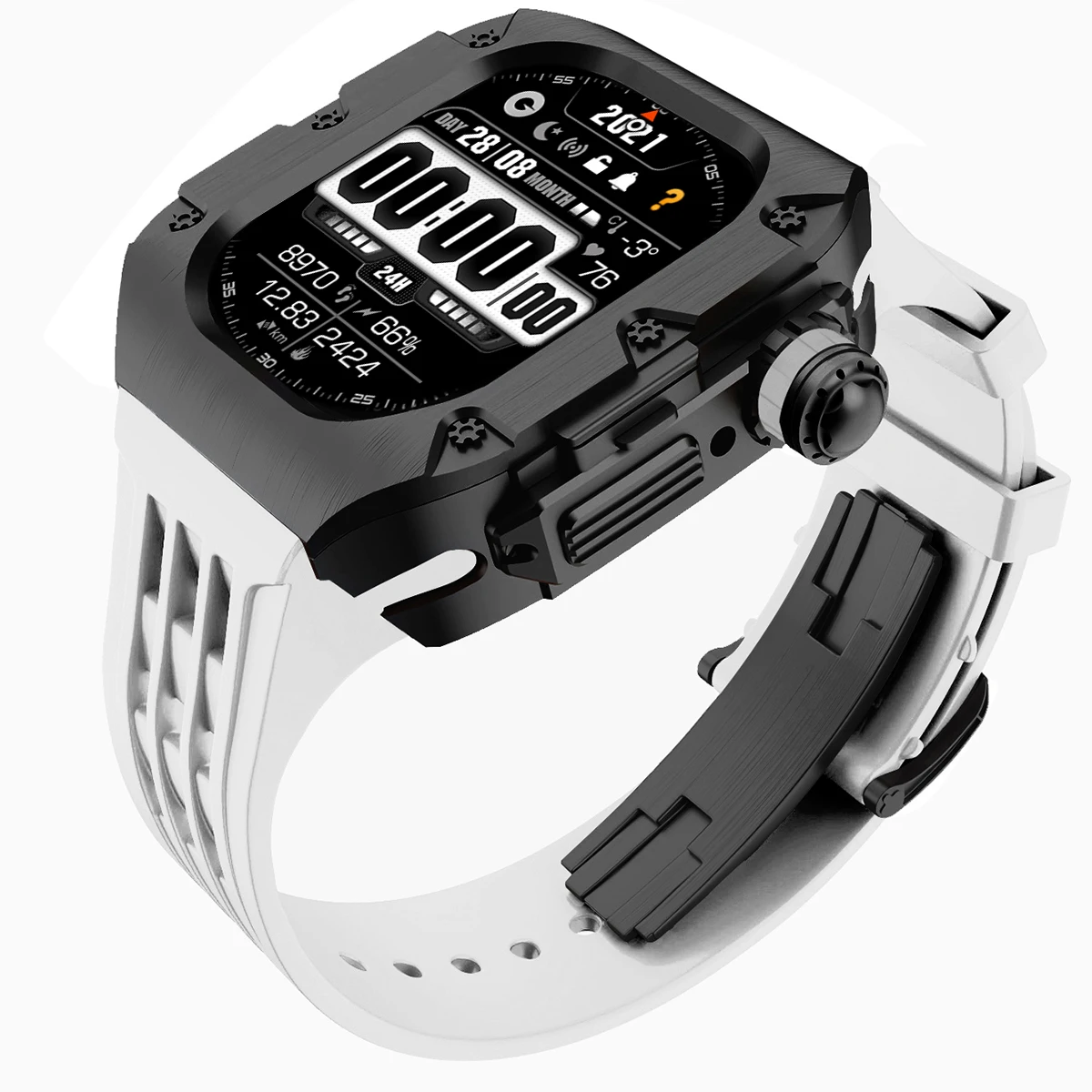 Transparent Case+Strap For Apple Watch Ultra 49MM Band Full Cover Bracelet Modification Kit For iWatch SE 9 8 7 6 5 4 45mm 44mm
Transparent Case+Strap For Apple Watch Ultra 49MM Band Full Cover Bracelet Modification Kit For iWatch SE 9 8 7 6 5 4 45mm 44mm