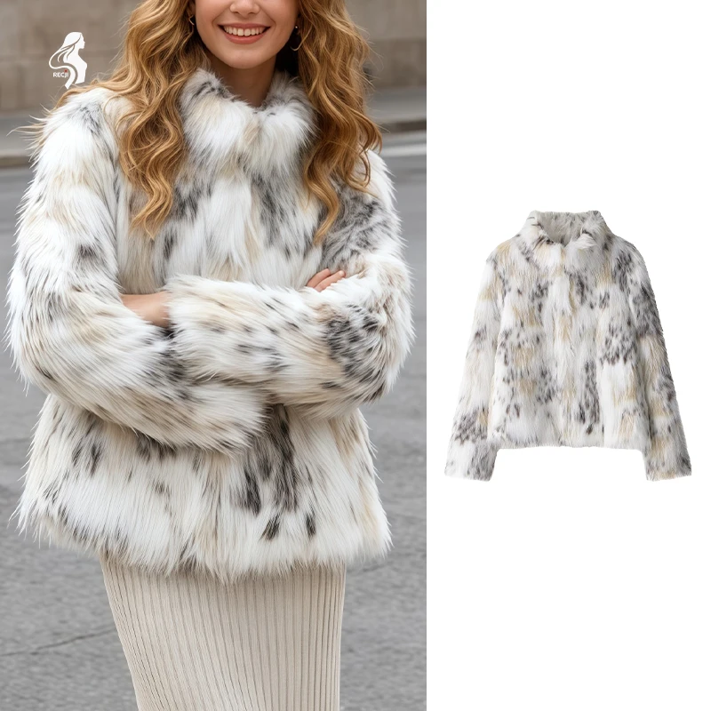 Женское пальто с длинным рукавом и леопардовым принтом, пальто из искусственного меха, модное модное пальто на осень, зиму и повседневную одежду Trafizaran
Женское пальто с длинным рукавом и леопардовым принтом, пальто из искусственного меха, модное модное пальто на осень, зиму и повседневную одежду Trafizaran