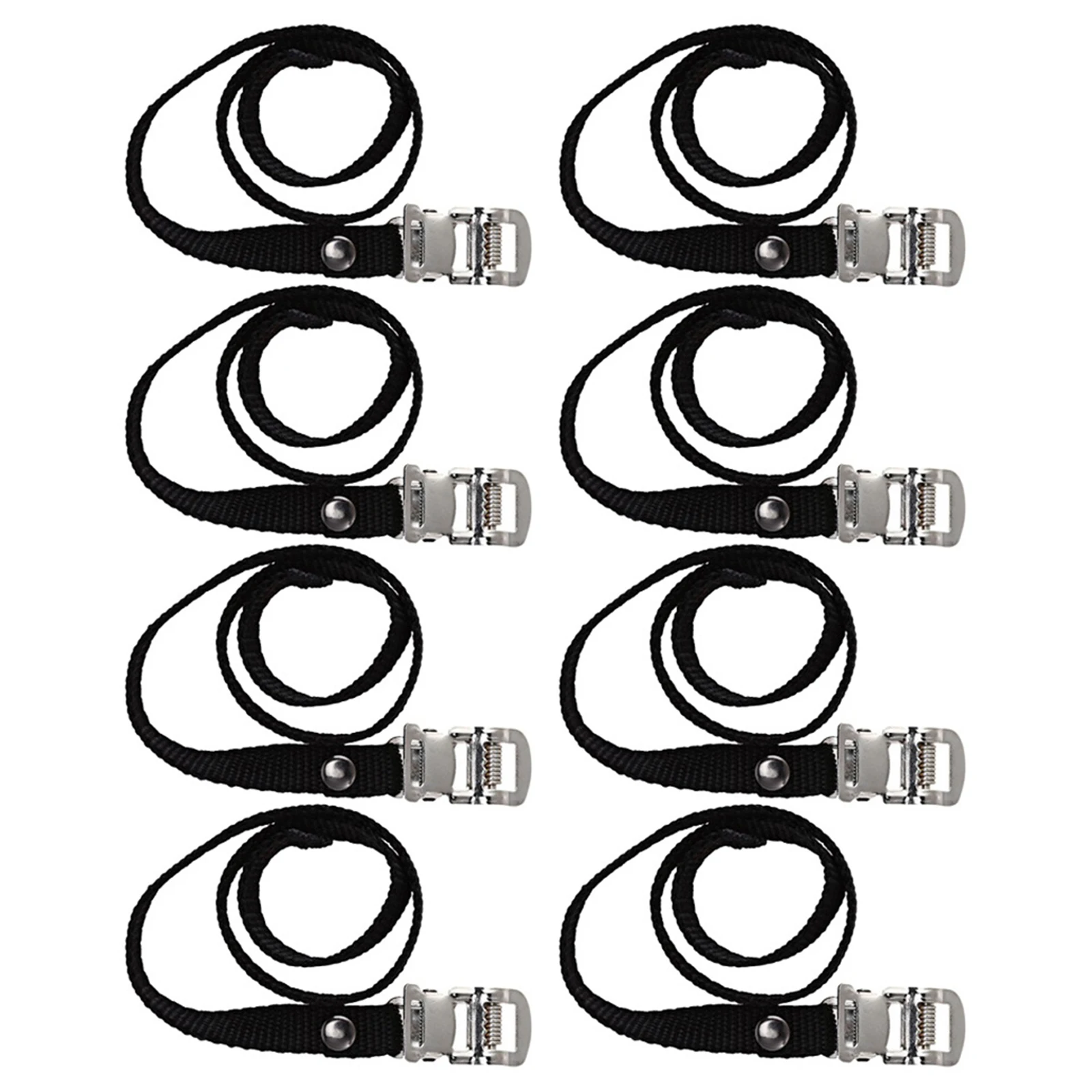 8Pcs Universal Bike Pedal Straps Adjustable Nylon Exercise Bike Accessories Footrest Replacement Bands Universal Pedal Straps
8Pcs Universal Bike Pedal Straps Adjustable Nylon Exercise Bike Accessories Footrest Replacement Bands Universal Pedal Straps