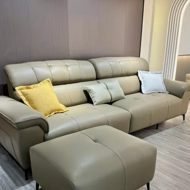!@Modern Style Leather Sofa Minimalist Luxury Leisure Sofa Set Genuine Leather Living Room Furniture for Hotel Soft Sofas
!@Modern Style Leather Sofa Minimalist Luxury Leisure Sofa Set Genuine Leather Living Room Furniture for Hotel Soft Sofas