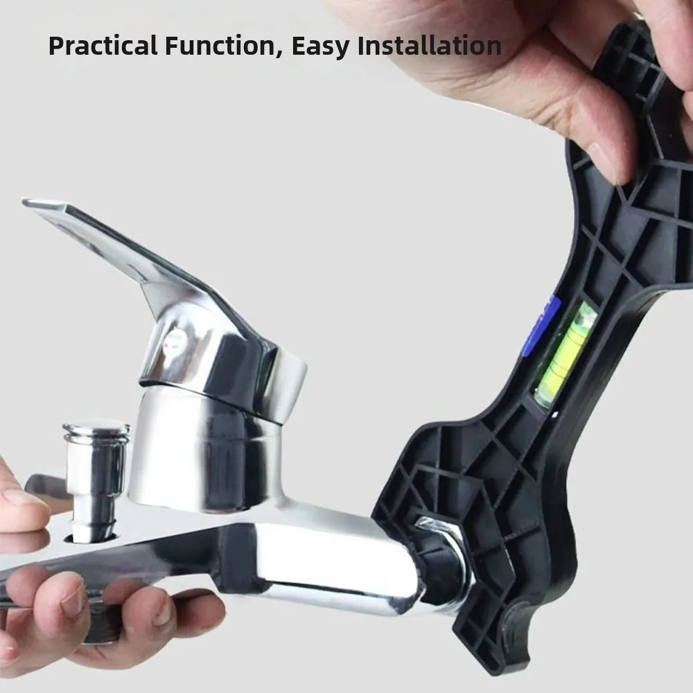 with Level Shower Faucet Installation Wrench Multifunctional Manual Key for Installing a Faucet Dual Headed Wrench
with Level Shower Faucet Installation Wrench Multifunctional Manual Key for Installing a Faucet Dual Headed Wrench
