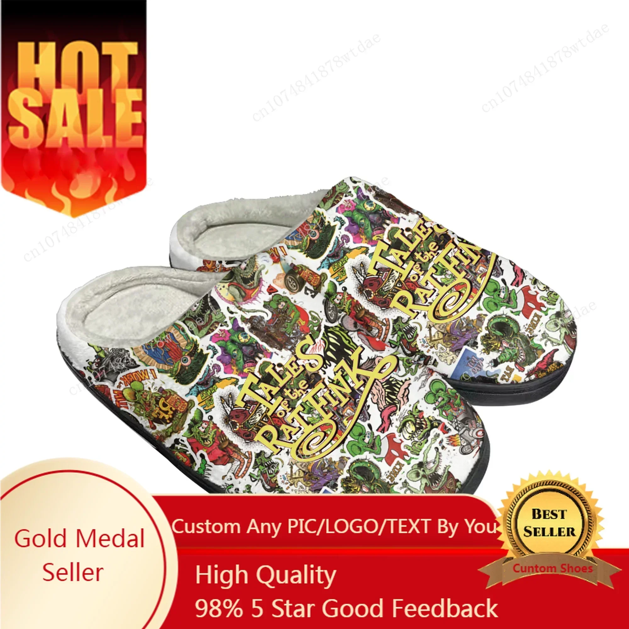 Tales Of The Rat Fink Home Cotton Slippers Mens Womens Plush Bedroom Casual Keep Warm Shoes Anime Custom Thermal Indoor Slipper
Tales Of The Rat Fink Home Cotton Slippers Mens Womens Plush Bedroom Casual Keep Warm Shoes Anime Custom Thermal Indoor Slipper