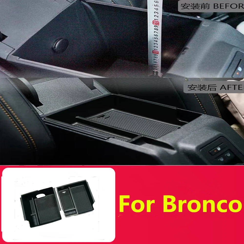 Suitable For 21-23 Ford Liema Bronco Armrest Storage Box Double-layer Storage Box Storage Box Modification Accessories
Suitable For 21-23 Ford Liema Bronco Armrest Storage Box Double-layer Storage Box Storage Box Modification Accessories
