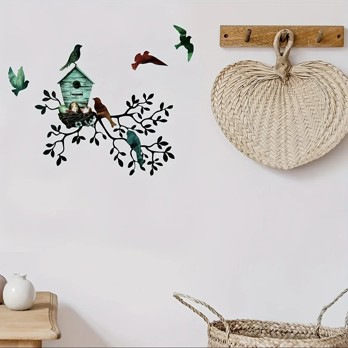 CIFBUY Deco Metal Hanging Tree with Aviary Wall Hanging Art Outdoor Home Decoration Bird Art Pendant Decoration Wall Art Living
CIFBUY Deco Metal Hanging Tree with Aviary Wall Hanging Art Outdoor Home Decoration Bird Art Pendant Decoration Wall Art Living